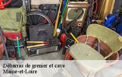 Débarras de grenier et cave Maine-et-Loire 