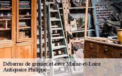 Débarras de grenier et cave Maine-et-Loire 