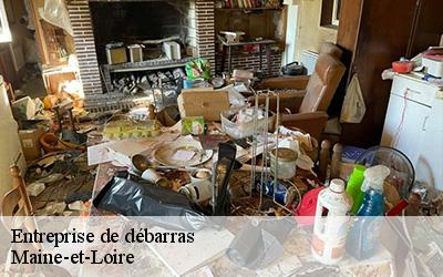 Entreprise de débarras Maine-et-Loire 