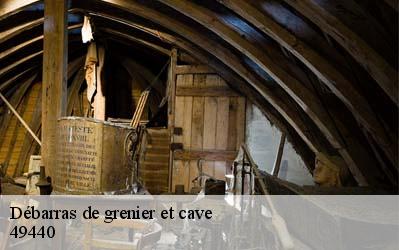 Débarras de grenier et cave  49440