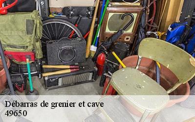 Débarras de grenier et cave  49650