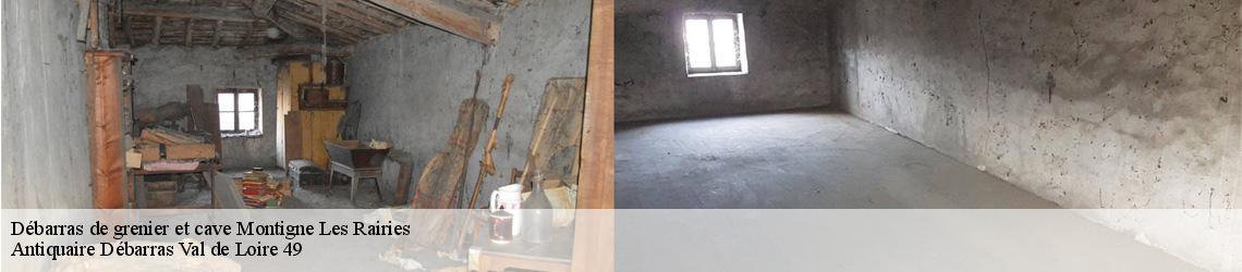 Débarras de grenier et cave  montigne-les-rairies-49430 Antiquaire Débarras Val de Loire 49