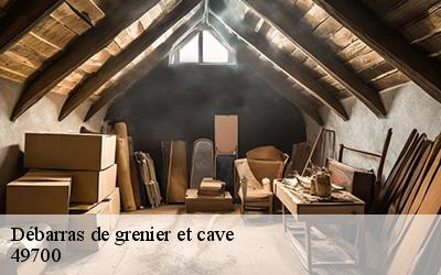Débarras de grenier et cave  49700