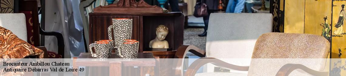 Brocanteur  ambillou-chateau-49700 Antiquaire Débarras Val de Loire 49